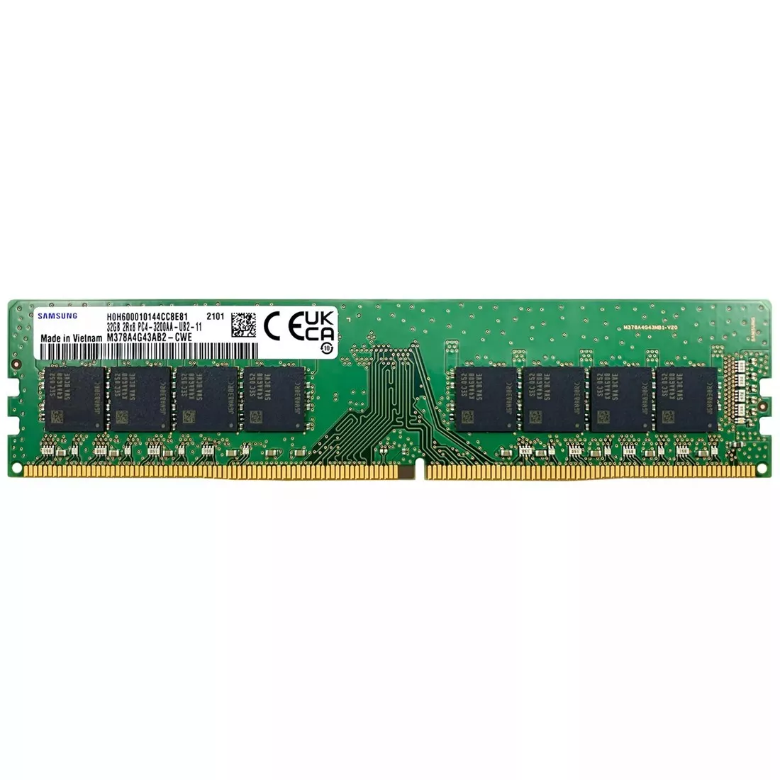 Samsung M378A4G43AB2-CWED0 DDR4-3200 32GB ECC UDIMM Memory New Samsung M378A4G43AB2-CWED0 DDR4-3200 32GB ECC UDIMM Memory New