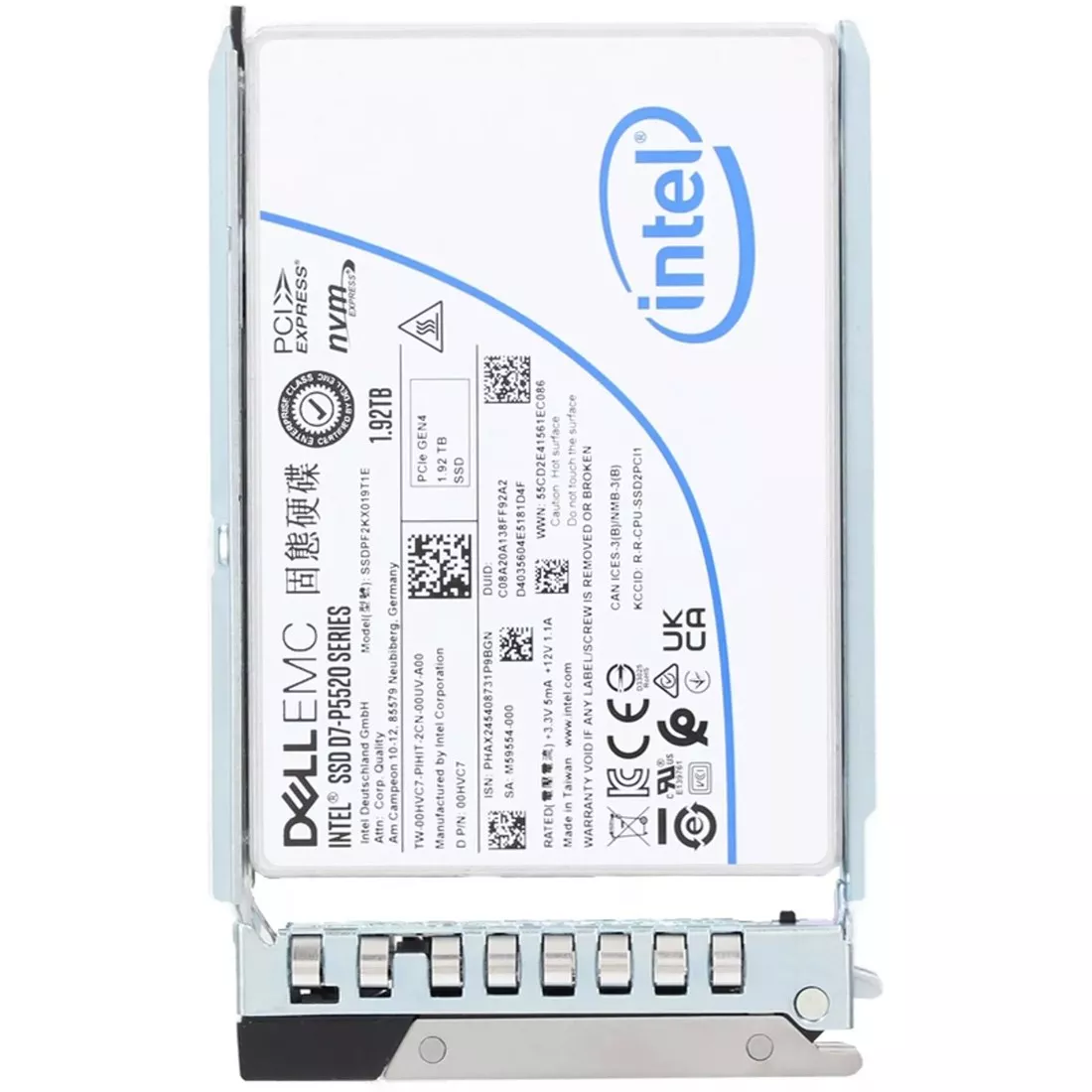 Dell 0HVC7 PCIe NVMe RI TLC SSD