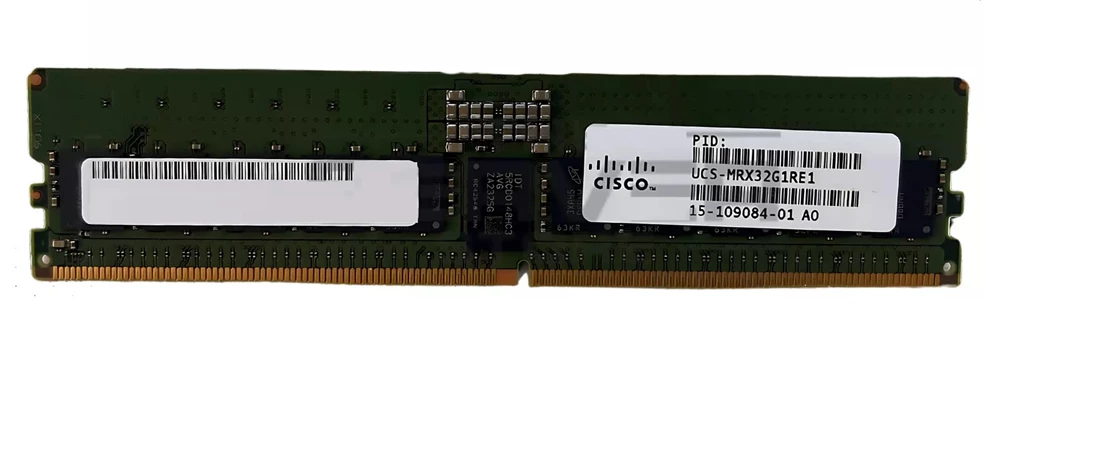 Cisco UCS-MRX32G1RE1 32GB 1Rx4 PC5-4800B DDR5 RDIMM Memory Module
