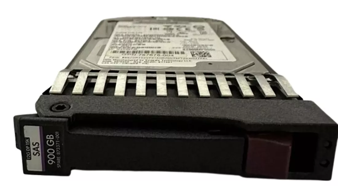HPE 873371-001 MSA 900Gb 15k SAS 12g Sff Hard Drive Ref