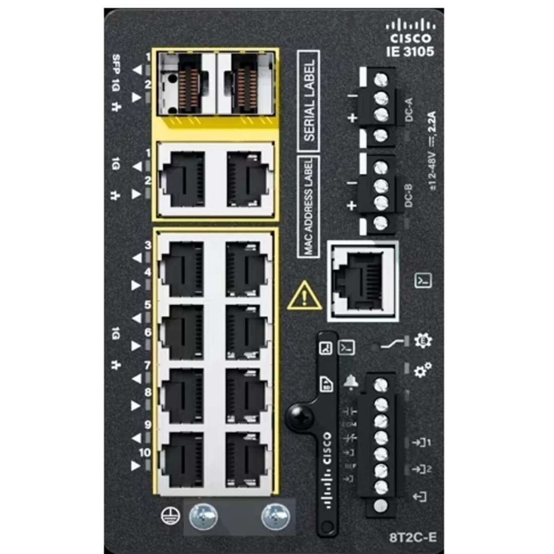 Cisco IE-3105-8T2C-E Catalyst IE3105 Rugged Switch