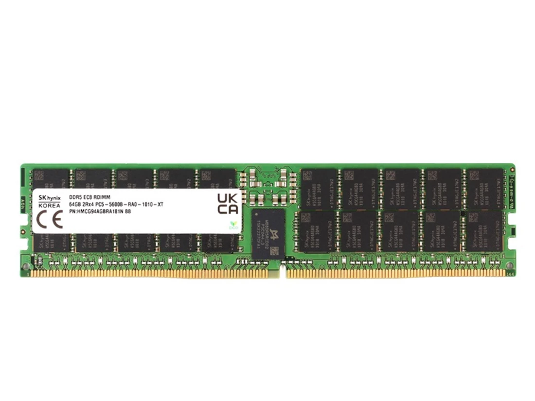 Hynix HMCG94AGBRA181N 64GB PC5-44800 DDR5-5600B-R Memory 