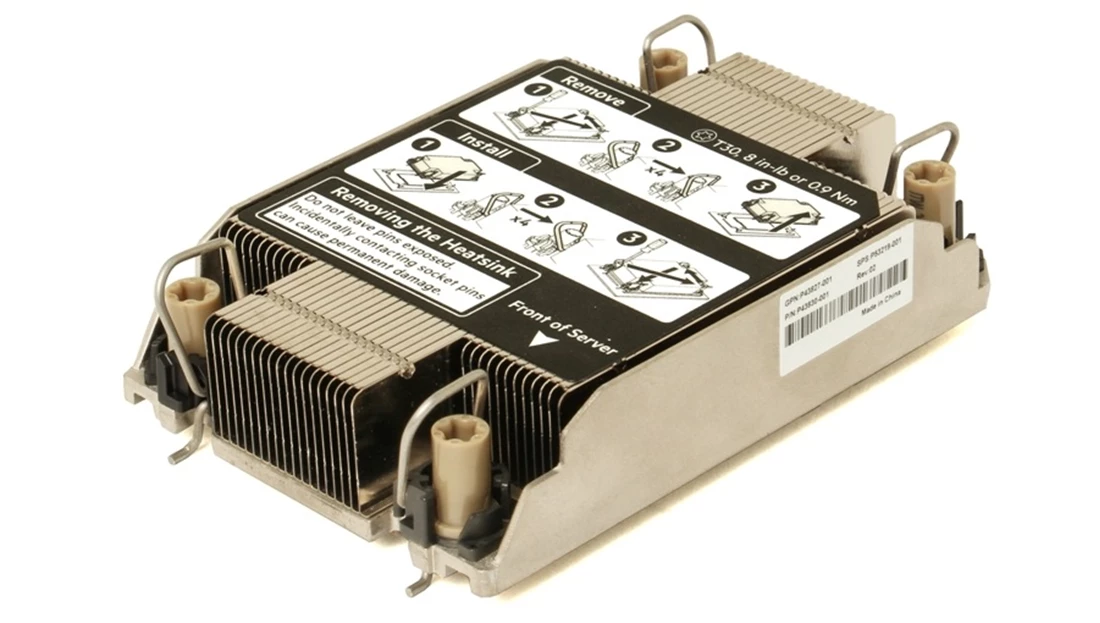 HPE P48904-B21 ProLiant DL3X0 Gen11 1U Standard Heat Sink Kit 