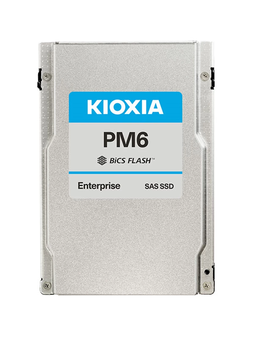 Kioxia SDFUS85GEB01T 1.92TB Read Intensive SAS 12Gbps 512e 2.5in PM6-R Series Hot-plug Ssd