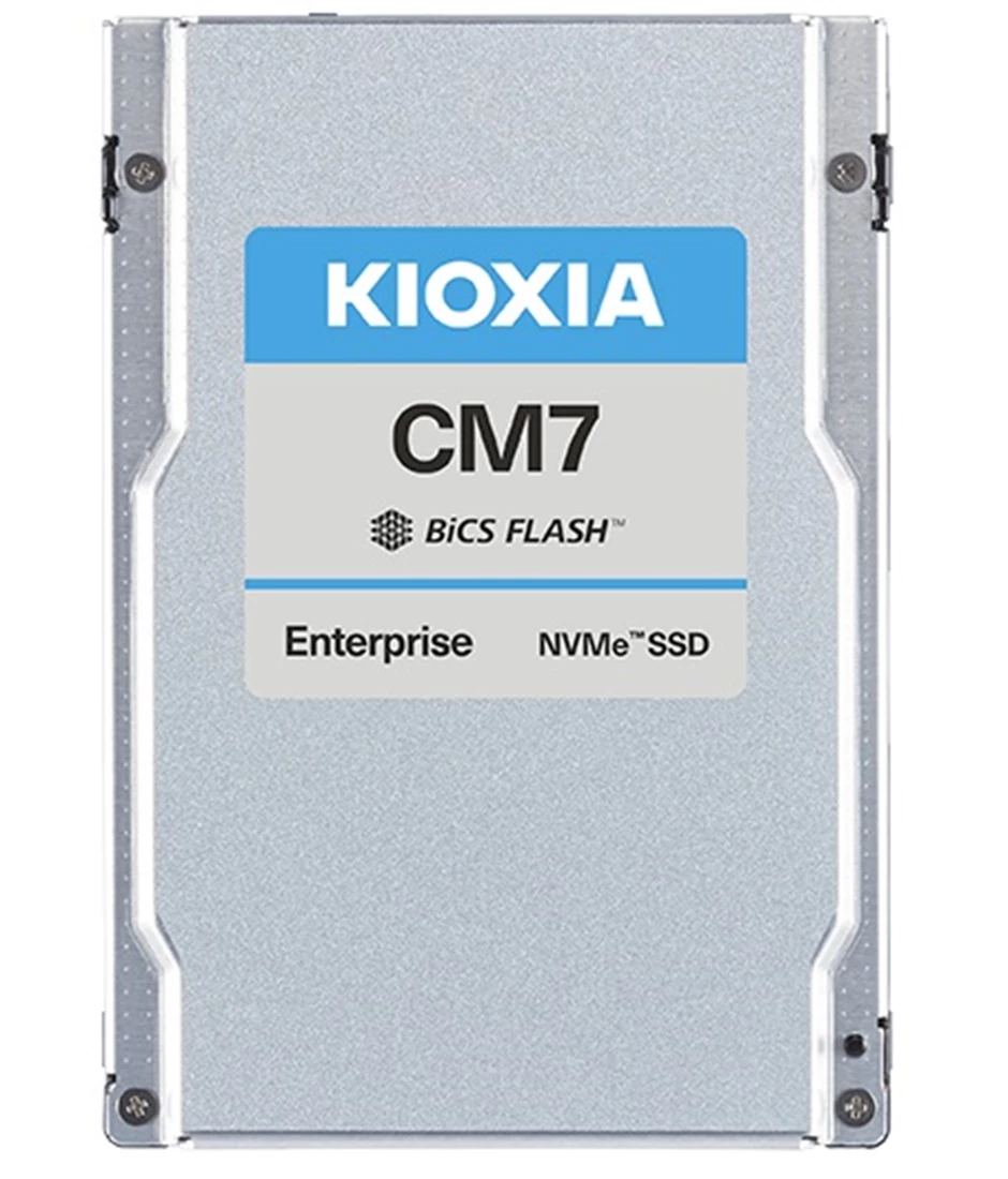 Kioxia KCMYDRUG30T7 30.72TB CM7-R NVMe PCIe Gen5 U3 SED 1Dwpd Enterprise SSD