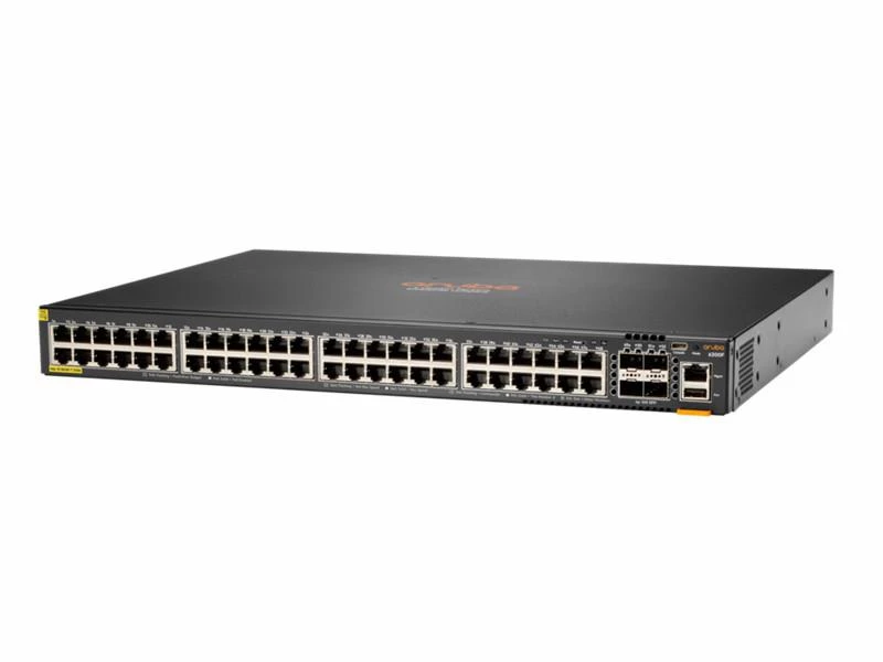 HPE JL726B Aruba Networking CX 6200F 48G 4SFP+ Switch 48 Ports 