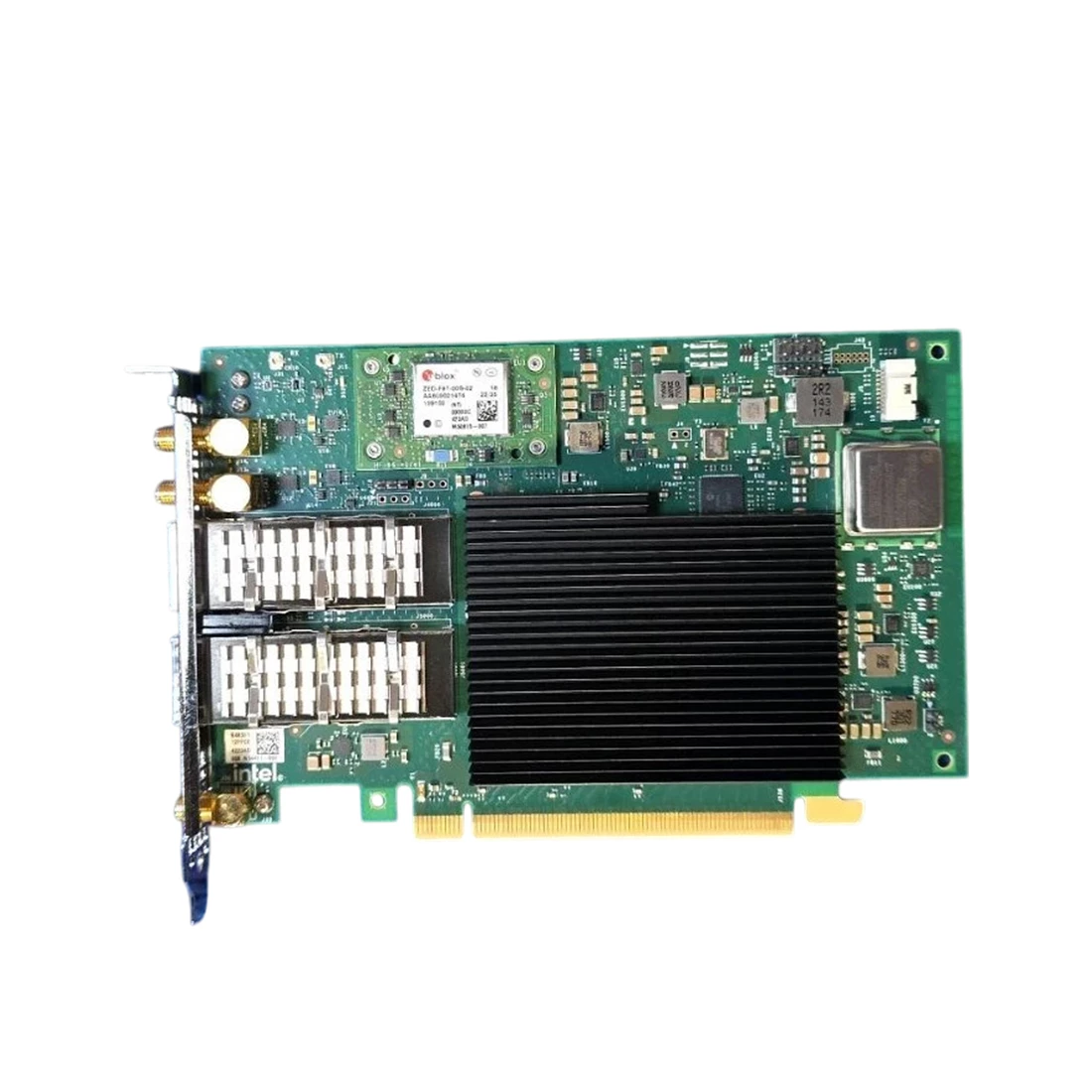 Dell 540-BDTY Intel E810-CQDA2T GG1 Dual Port 100GbE QSFP28 Precision Timing Adapter with GNSS PCIe Full Height Card
