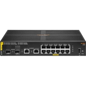 HPE JL679A#ABA Aruba 6100 12G CL4 2SFP+ 139W Switch