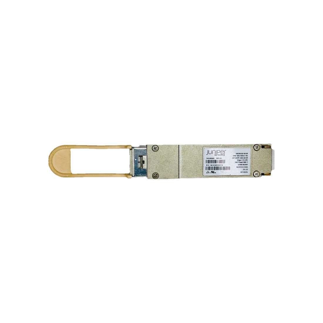 JUNIPER NETWORKS 740-080491 QSFP28 Form Factor 100G bidirectional Transceiver 100M Over OM3/OM4 (SR)
