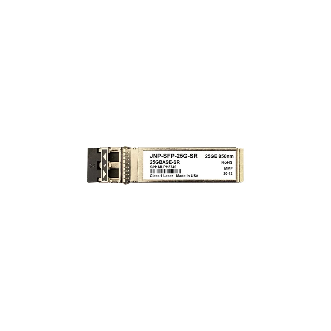Juniper Networks JNP-SFP-25G-SR 25GBASE-SR SFP28 Module for MMF