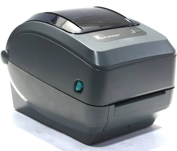 ZEBRA GK42-102510-000 GK420T 203DPI TT DB9 DB25 Desktop Label Printer.