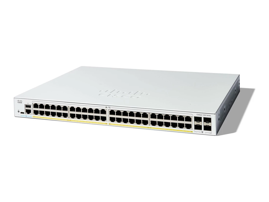 Cisco Catalyst C1200-48P-4G48 Ports managed Rack-mountable Switch