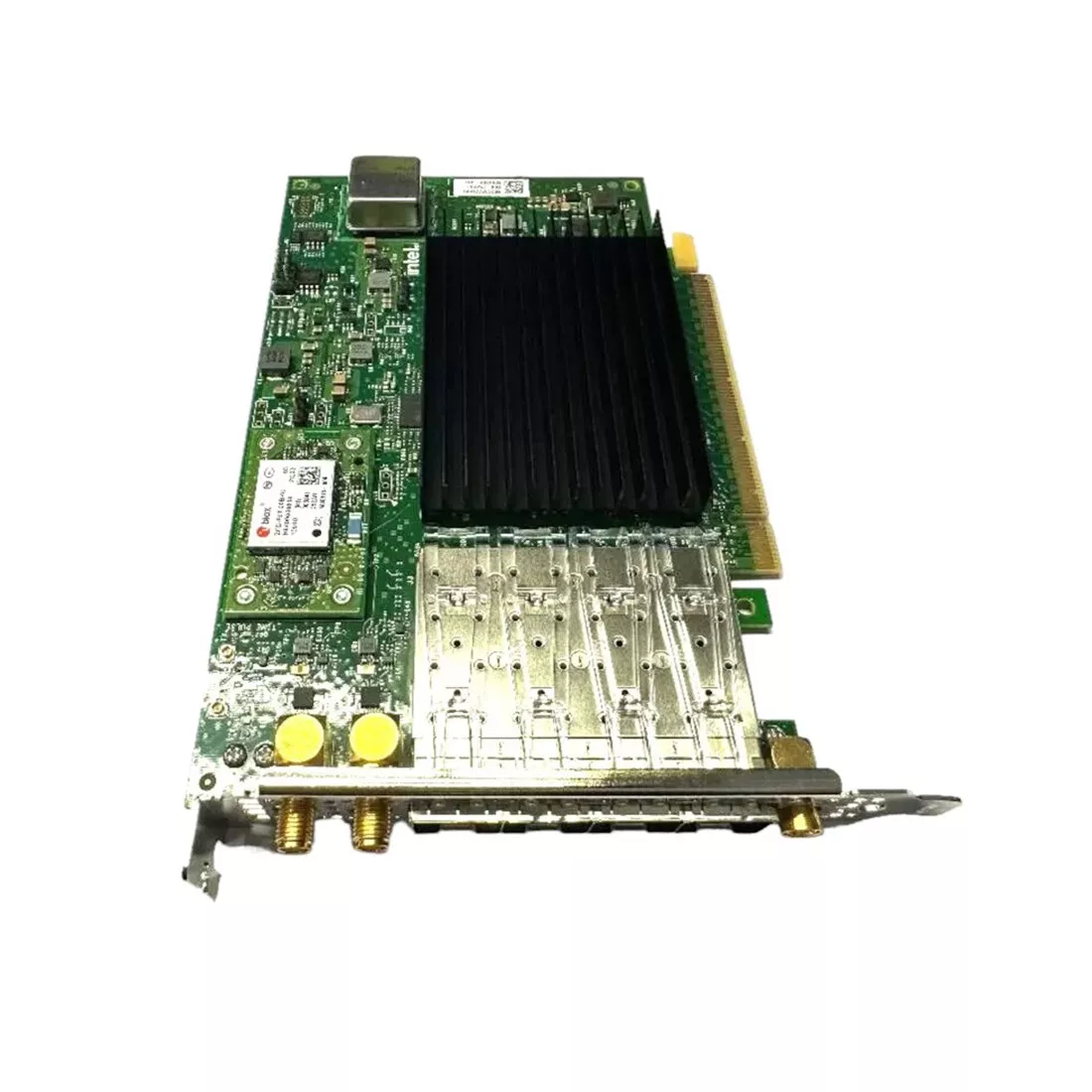 Dell H4P05 Intel E810-XXVDA4TGG1 Quad Port 10/25GbE SFP28 Precision Timing Adapter with GNSS