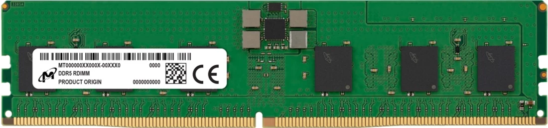 Micron MTC20C2085S1EC56BA1R 32GB PC5-44800 DDR5 5600MT/s 2Rx8 ECC