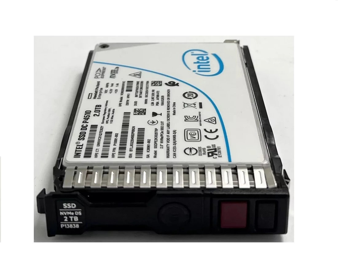 HPE P13838-001 Read Intensive SSD 2 TB PCIe 3.0 X4 (NVMe) New F/s