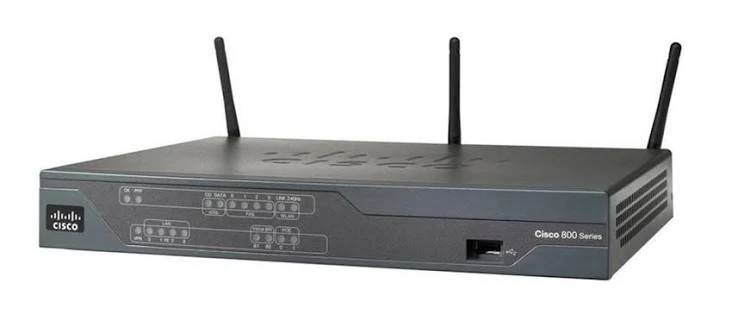 Cisco C881WD-A-K9 881W Wi-Fi 4 IEEE 802.11n Wireless Integrated Services Router