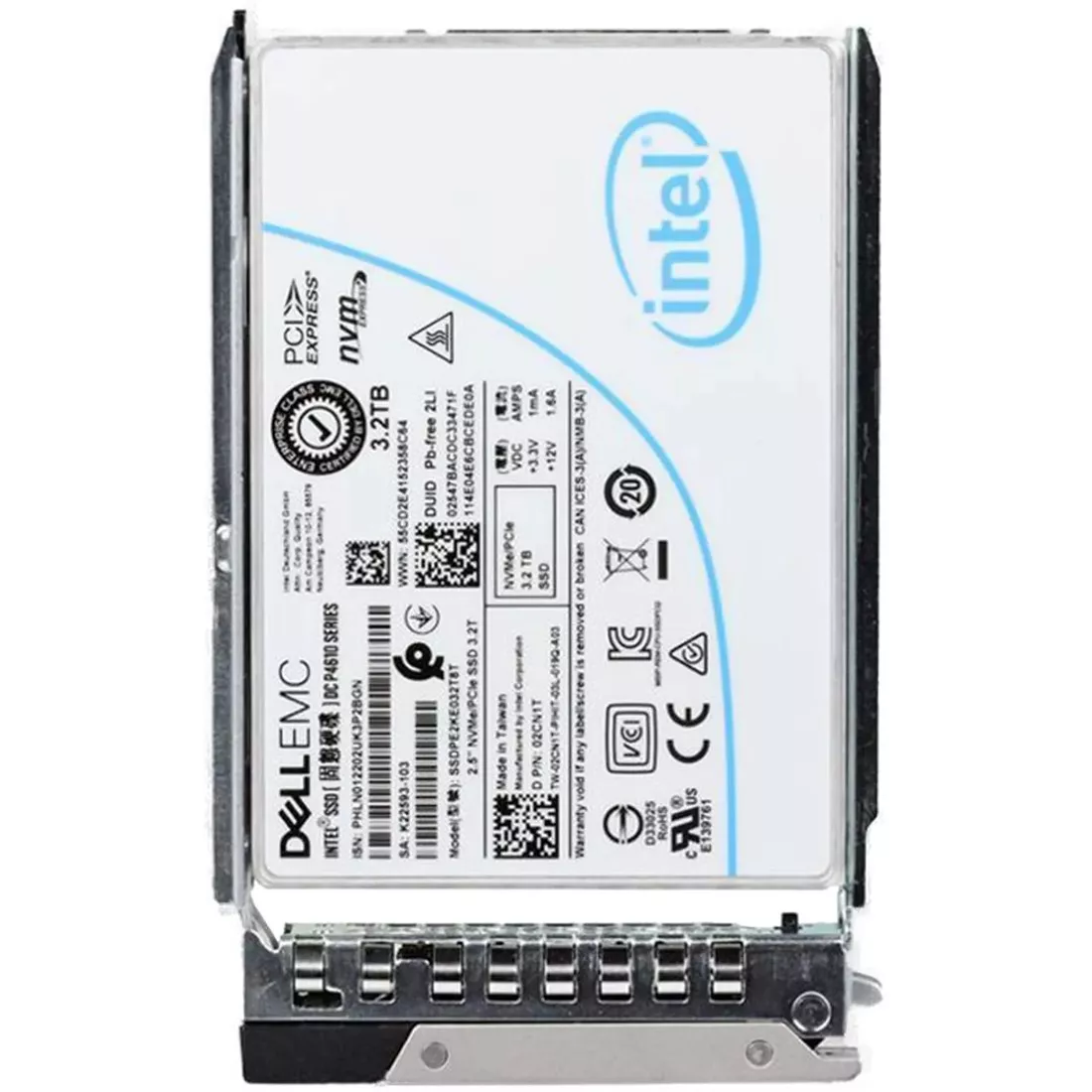 Dell 2CN1T PCIe Gen3 x4 NVMe SSD