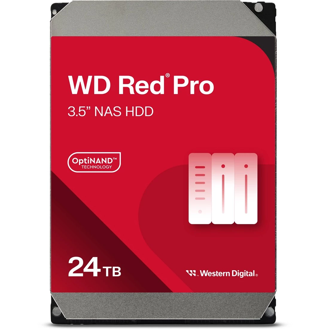 WD Red Pro NAS WD241KFGX 24TB 7200 RPM SATA 6Gb/s 3.5inch HDD Brand New