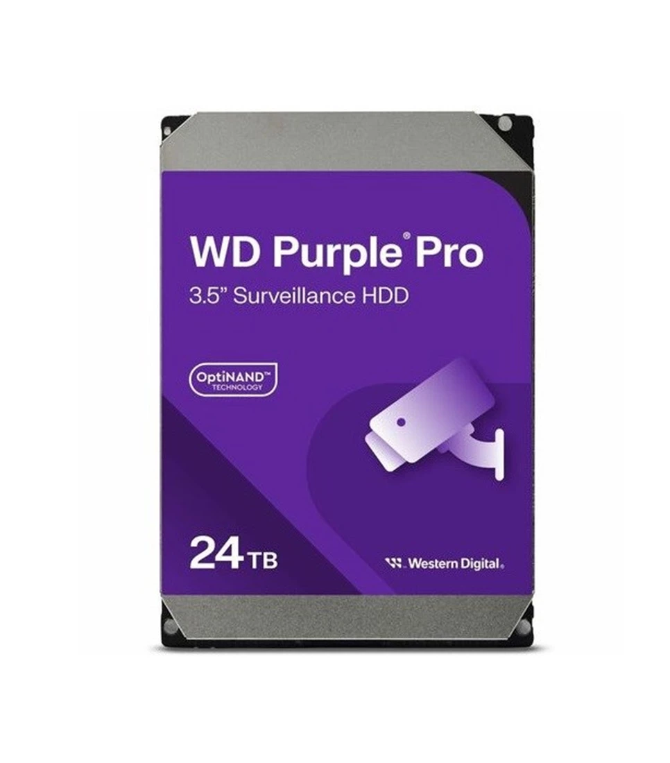 WD Purple Pro WD241PURP 24TB 7200RPM SATA-6Gbps 512MB Cache 3.5inch Internal HDD Brand New