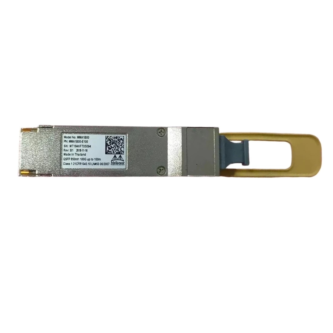 Nvidia 980-9I17L-00E000 IB EDR up to 100Gb/s QSFP28 MPO 850nm up to 100m Transceiver