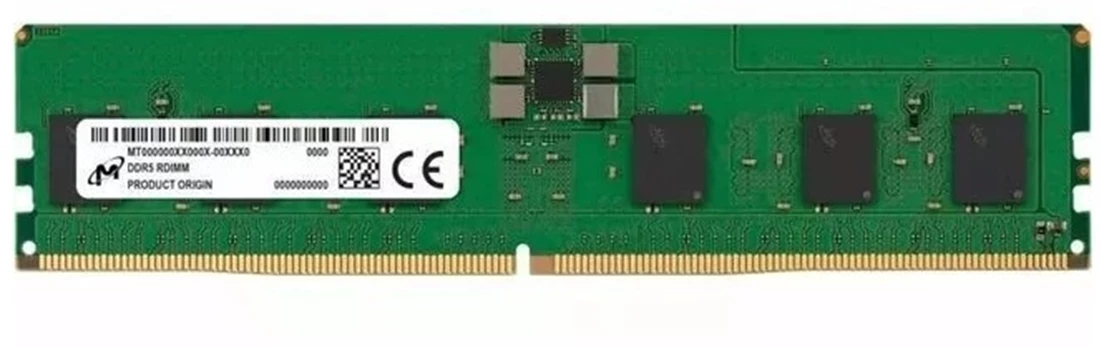 Micron MTC10F1084S1RC56BGZ 16GB PC5-44800 DDR5-5600MT/s 1RX8 ECC Memory