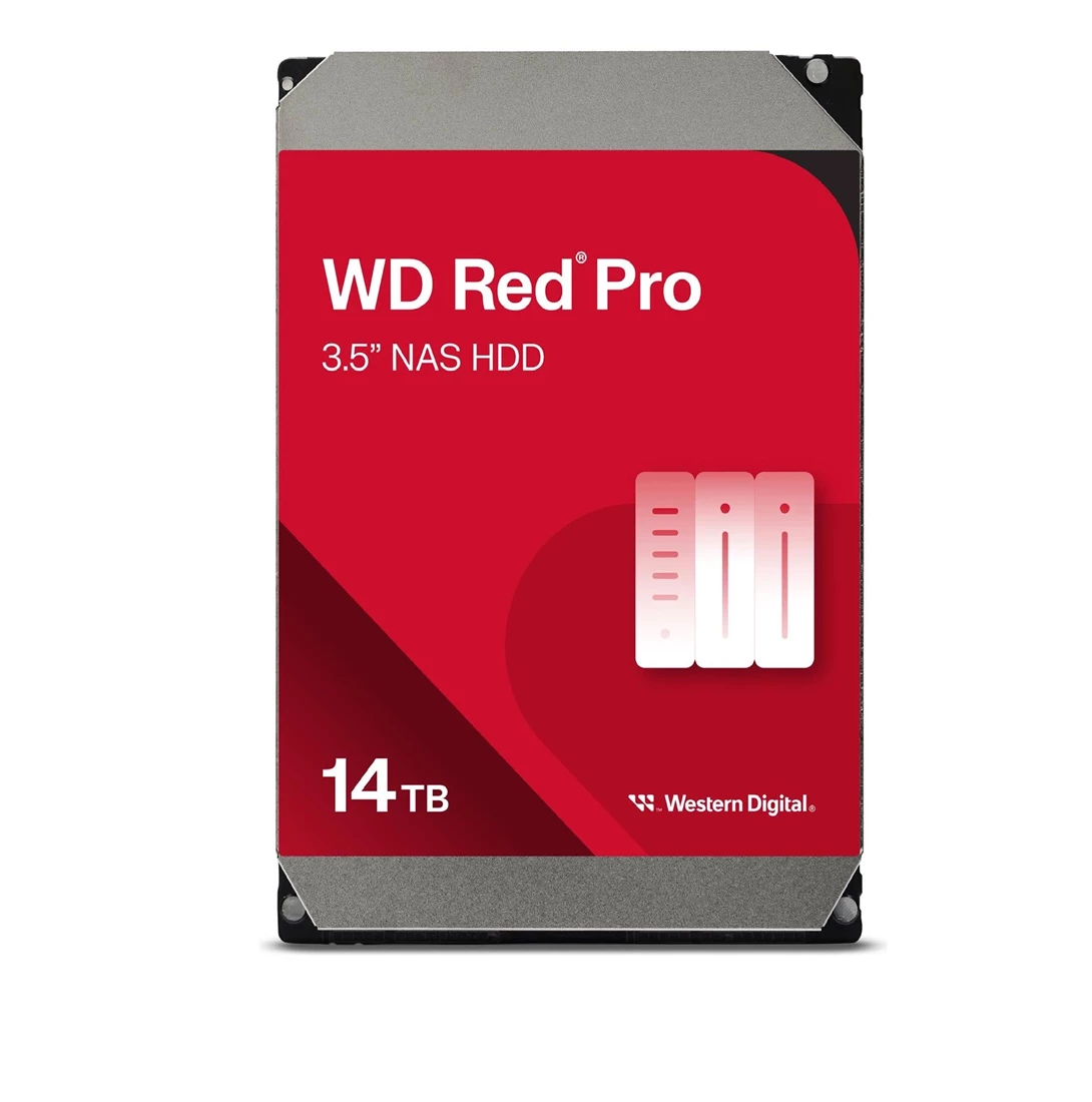 WD Red Pro NAS WD142KFGX 14TB 7200RPM SATA 6Gb/s 512MB Cache 3.5inch HDD