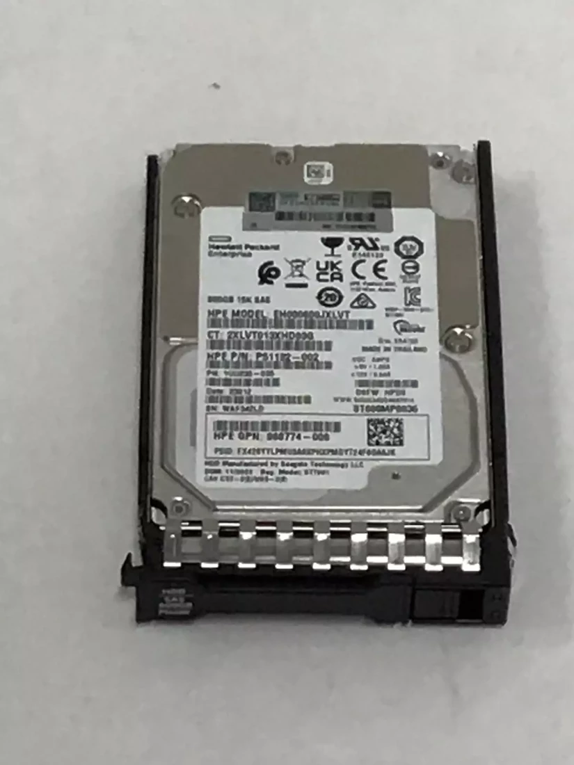 HPE P51132-002 Mission Critical Hard Drive 600 GB SAS 12Gb/s