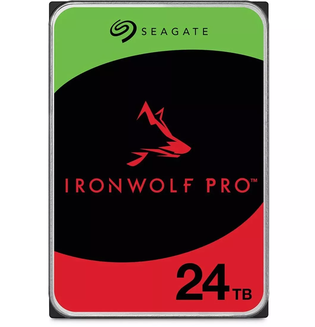 Seagate ST24000NT002 Ironwolf Pro 24TB 7.2K RPM SATA 6Gb/s 3.5inch Internal HDD Brand New