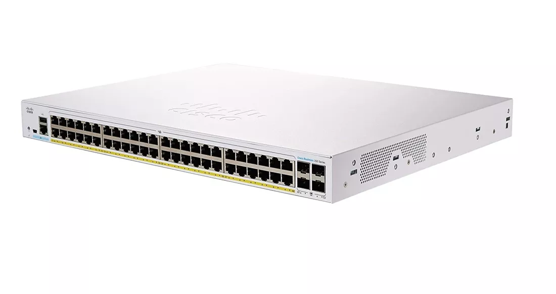 Cisco Business CBS350-48P-4X 48P Ge PoE 4x10G Sfp+ Managed Switch