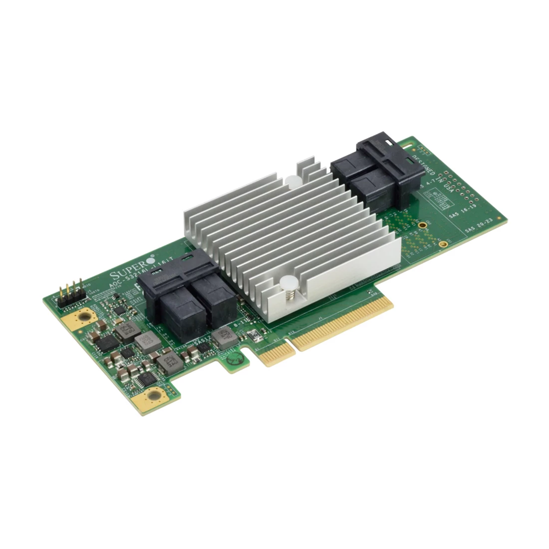 Supermicro AOC-S3216L-L16iT 16-Port 12Gb/s SAS/SATA Internal Host Bus Adapter