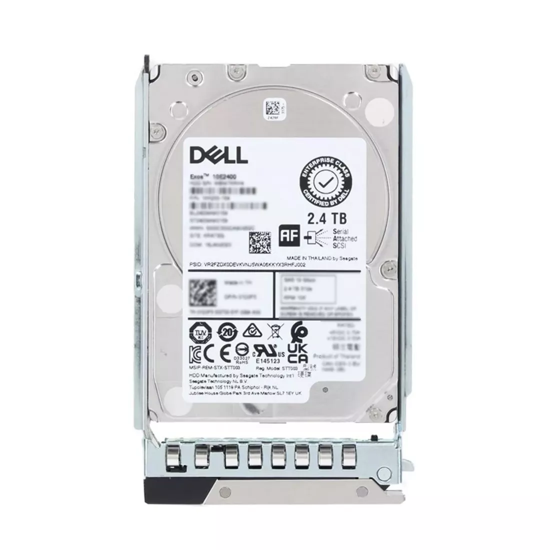 Dell CHK8P 2.4TB 10K SAS 12Gbps 512e 256MB 2.5