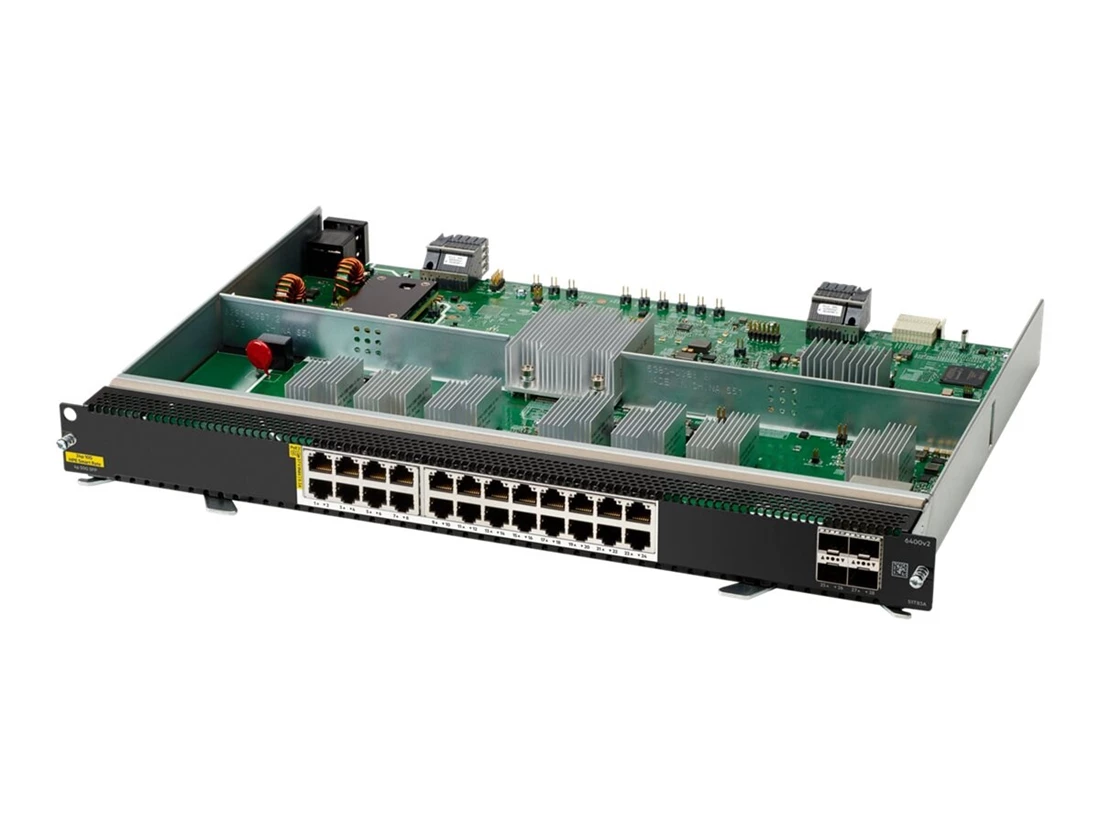 HPE S1T83A Aruba CX 6400 v2 24p Smart Rate 1g/2.5g/5g/10g Class8 PoE And 4p SFP56 Module