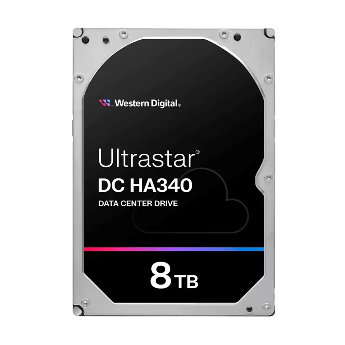 WD WUS721208BLE6L4 Ultrastar DC HA340 8TB 7.2k SATA-6Gbps 256MB 512e 3.5Inch Enterprise HDD