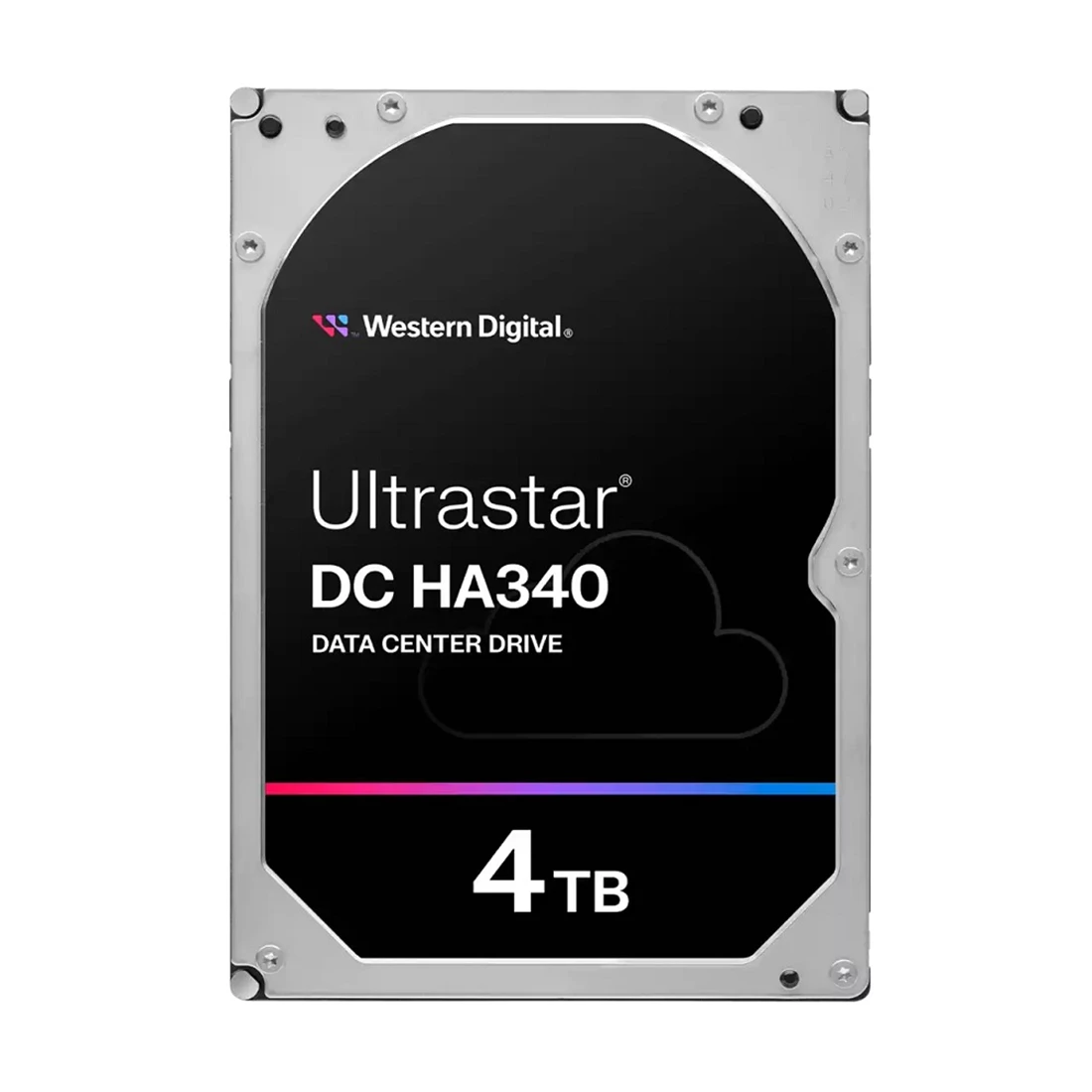 WD WUS721204BLE6L4 Ultrastar DC HA340 4TB 7.2k SATA-6Gbps 256MB 512e SE NP3 3.5Inch Enterprise HDD