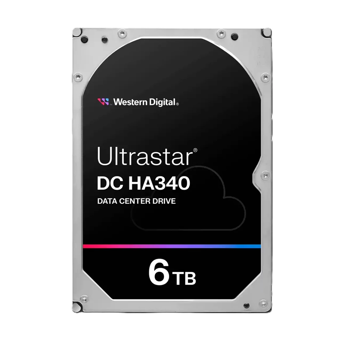WD 0B47077 Ultrastar DC HA340 6TB 7.2k SATA-6Gbps 256MB 512e 3.5Inch Enterprise HDD