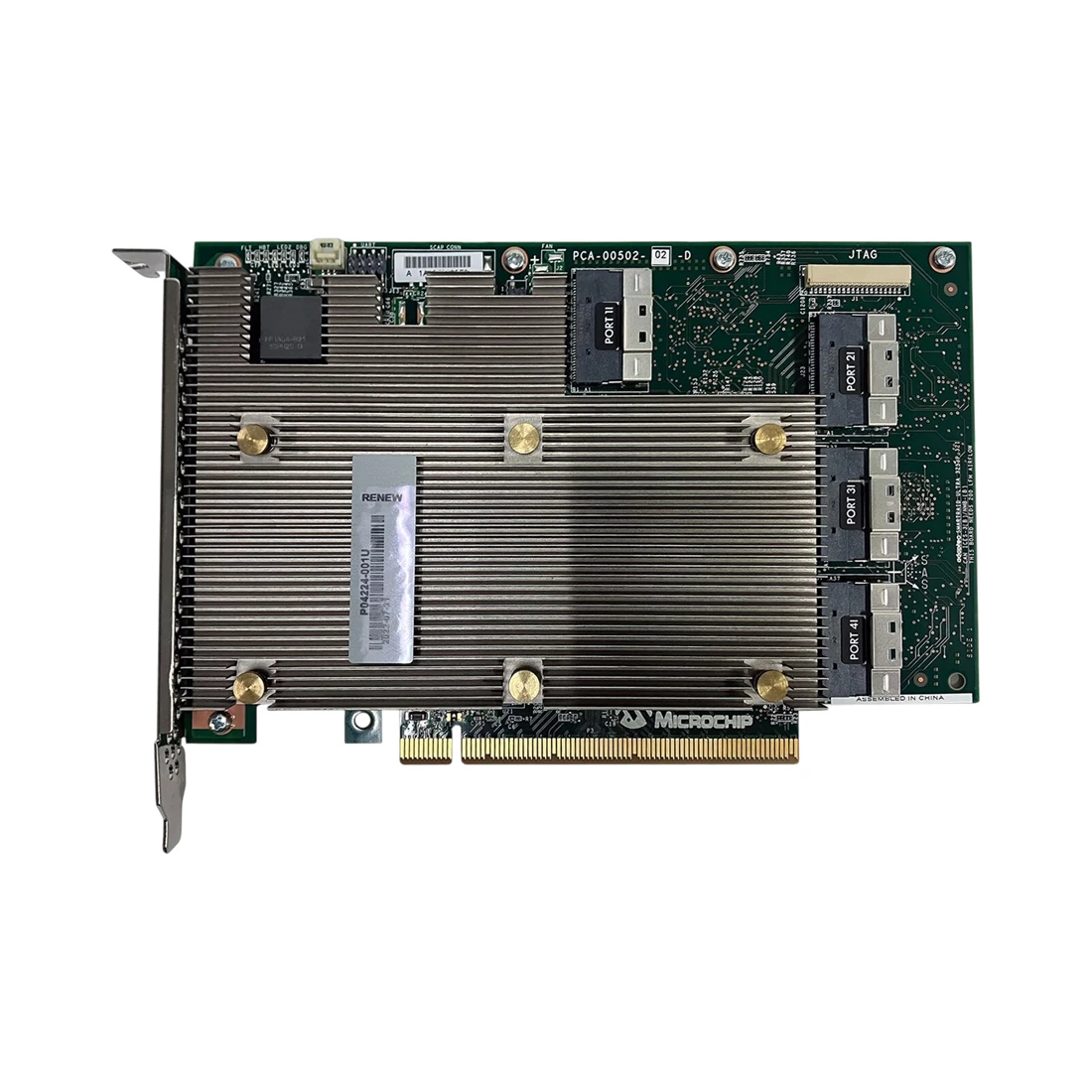 HPE P04224-001 Microchip SmartRAID SR932i-p x32 Lanes 8GB Wide Cache NVMe/SAS 24G Controller for Gen10 Plus Ref