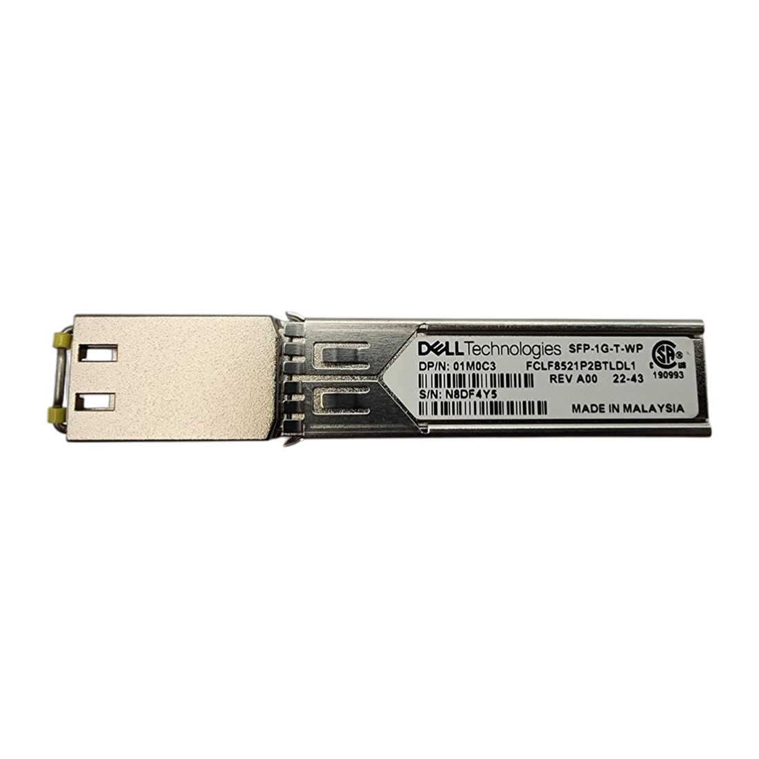 Dell 407-BCZT 1Gb 1000BASE-T RJ45 SFP Mini GBIC