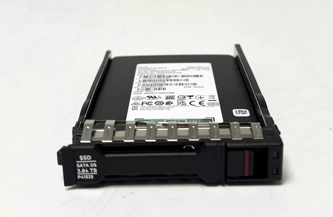 HPE P05923-005 3.84TB SATA 6G 2.5" Read Intensive BC MV SSD