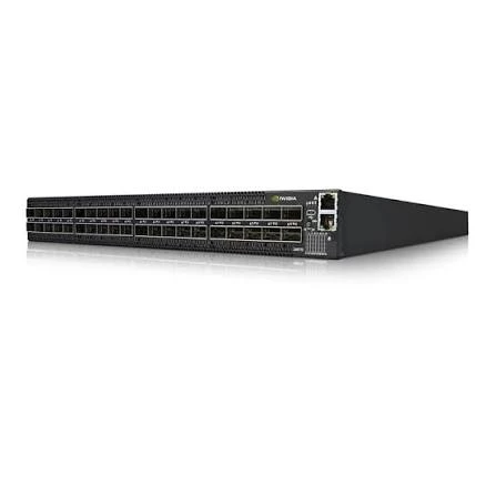 Mellanox MQM8700-HS2F Quantum HDR InfiniBand Switch, 40 QSFP56 ports, 2 Power Supplies