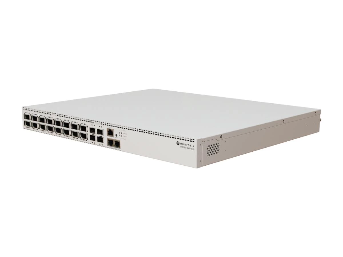 Mikrotik CRS520-4XS-16XQ-RM 2 2.5Gb 4 SFP28 25Gb 16 WSFP28 100Gb Switch