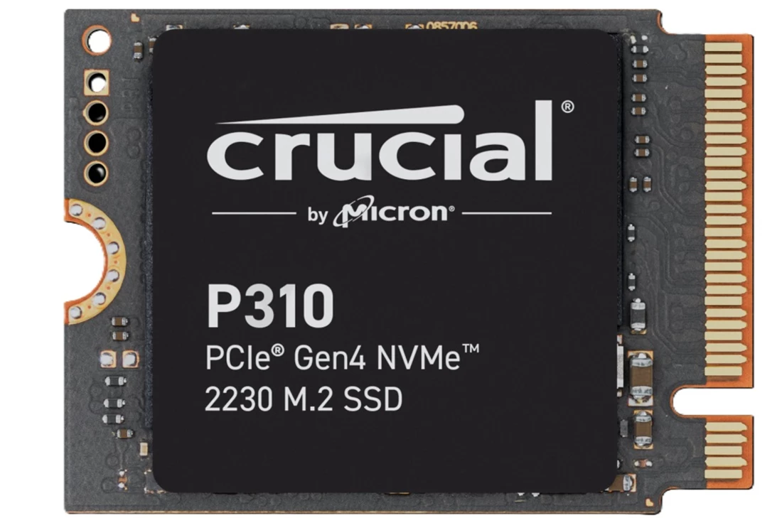 Crucial CT1000P310SSD2 P310 1TB PCIe Gen4 NVMe M.2 2230 Internal SSD