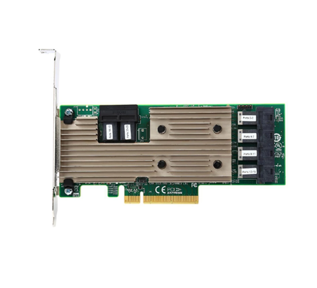 Broadcom 05-25699-00 9305-24I LSI 12Gb/s 24-Port Internal PCI Express 3.0 SAS Non-RAID Controller