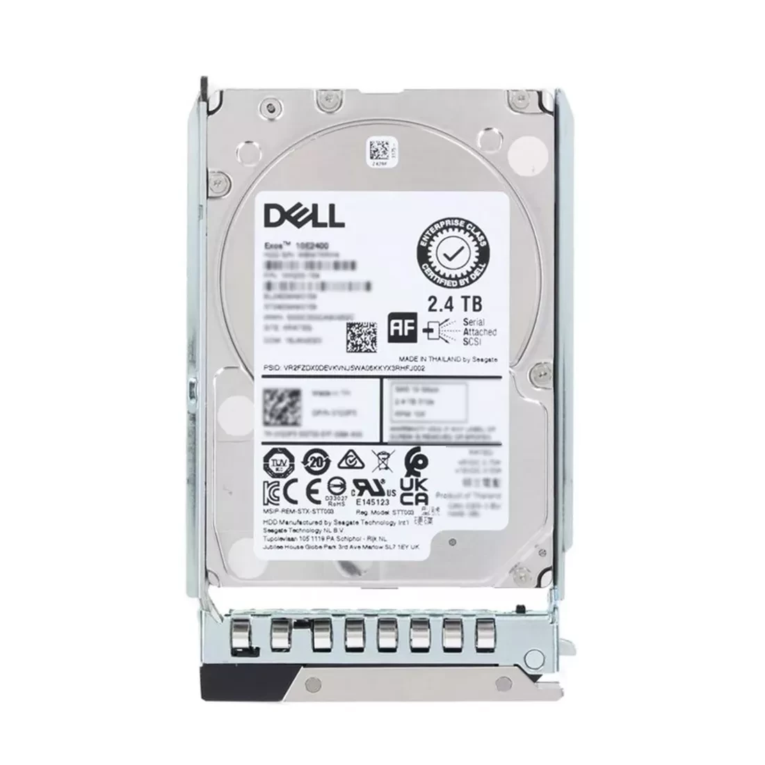 Dell 161-BCHF 2.4TB 10K SAS-12Gbps 512e 256MB 2.5" Hot-Plug HDD