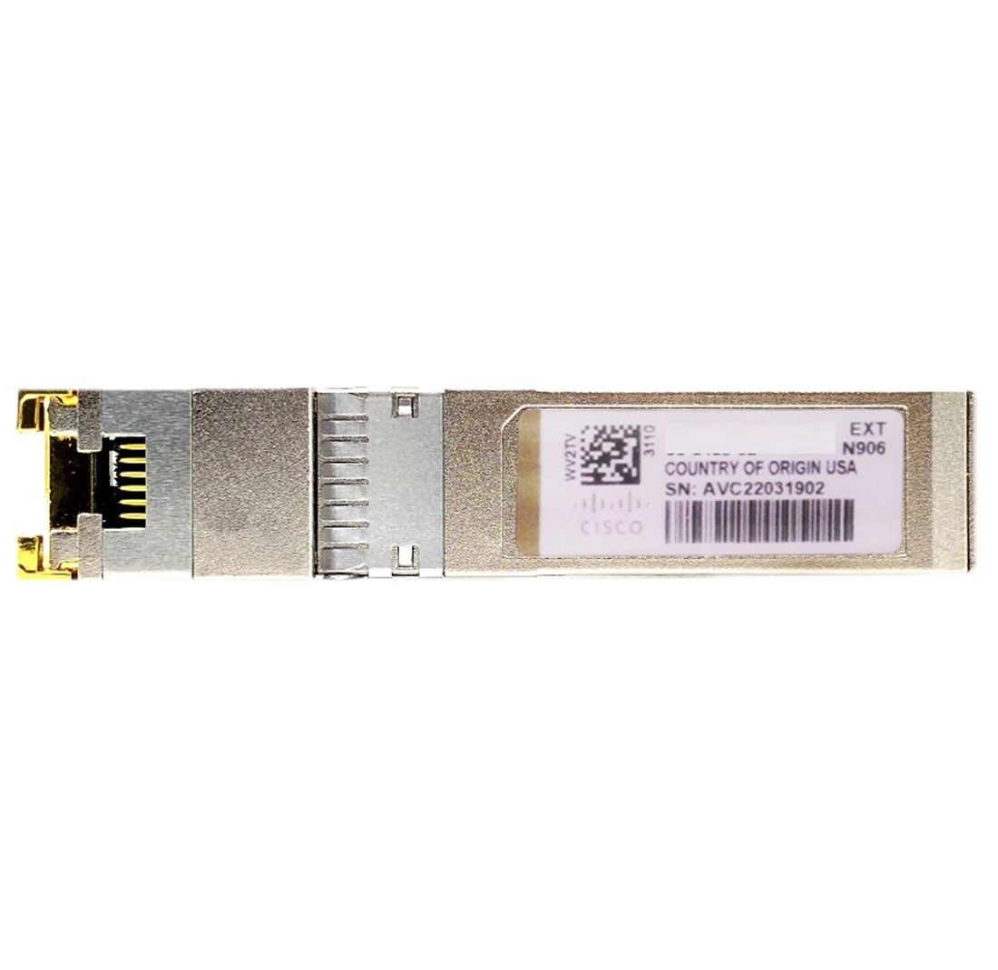 Cisco 30-1599-01 10GBASE-T Copper SFP+ Transceiver 10G TX RJ-45 30M