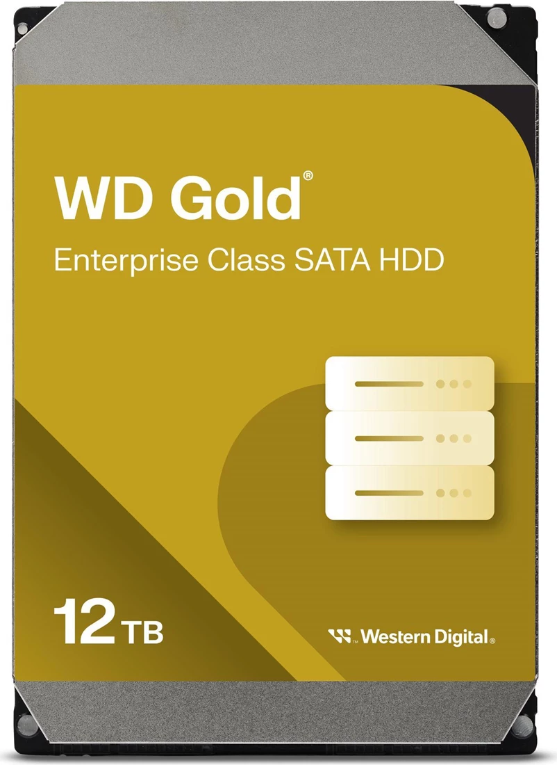 WD Gold WD122KRYZ 12TB 7200RPM SATA 6Gbps 512MB Cache 3.5inch HDD Brand New