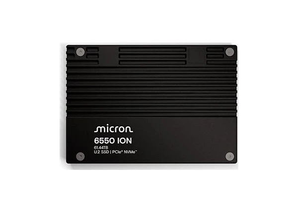 Micron MTFDLAL61T4THL-1BK1DFCYY 61.44TB 6550 ION NVMe U.2 Gen5 15mm SSD