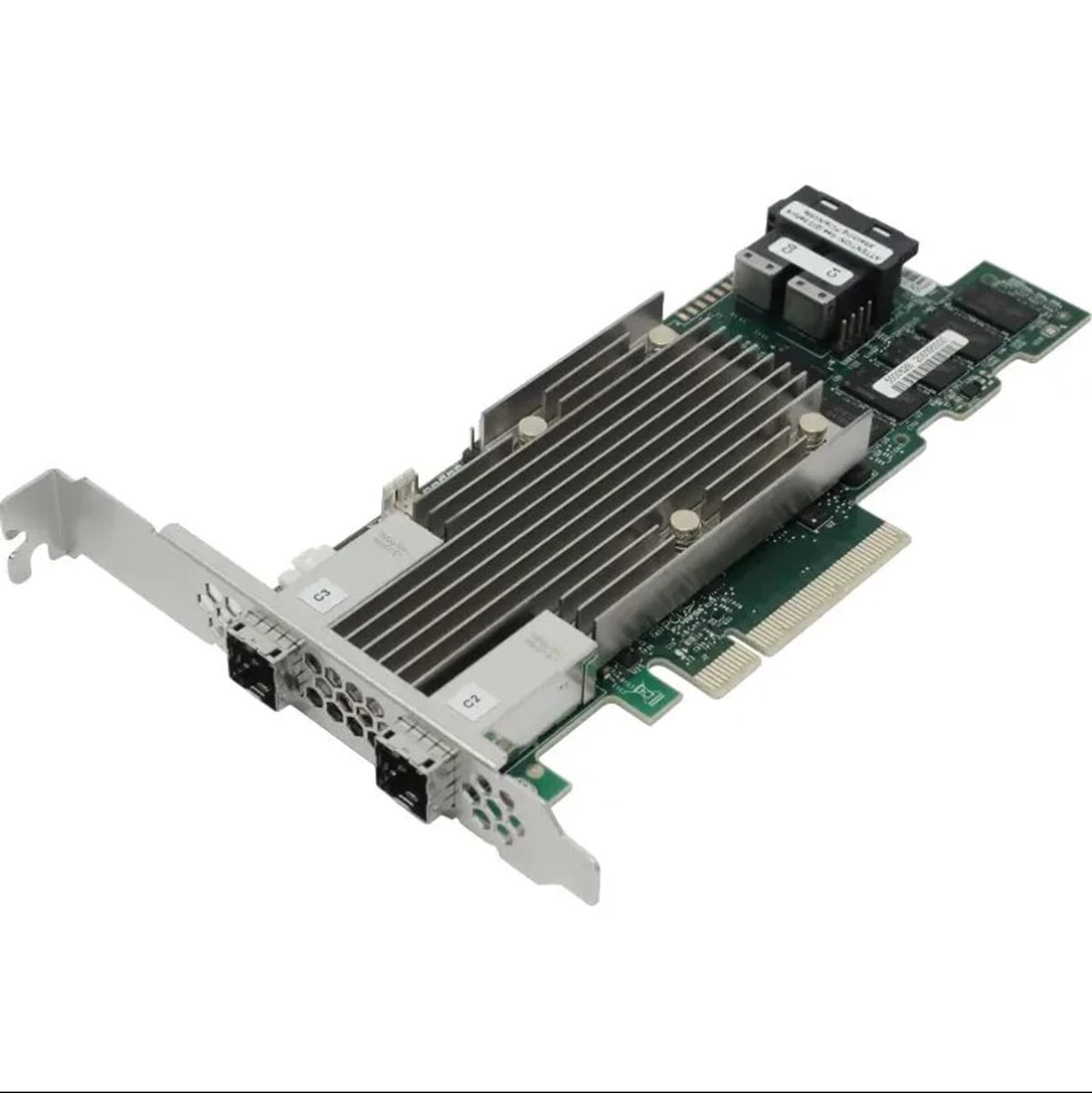 Broadcom SAS9480-8I8E 12Gb/s SAS/SATA/NVMe Tri-Mode PCIe RAID Controller Ref