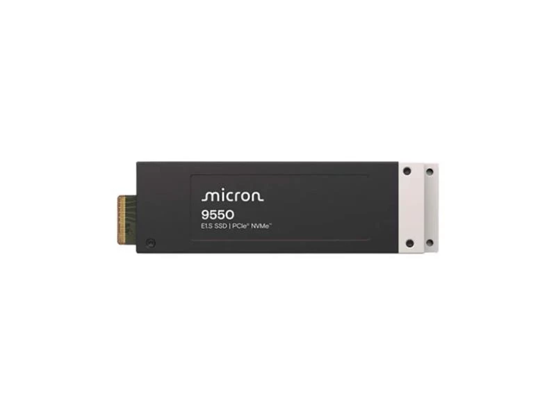 MICRON MTFDLBT7T6THA-1BK1JABYY 9550 Pro Series 7.68TB E1.S 9.5mm PCIe Gen5 1x4, NVMe v2 SSD