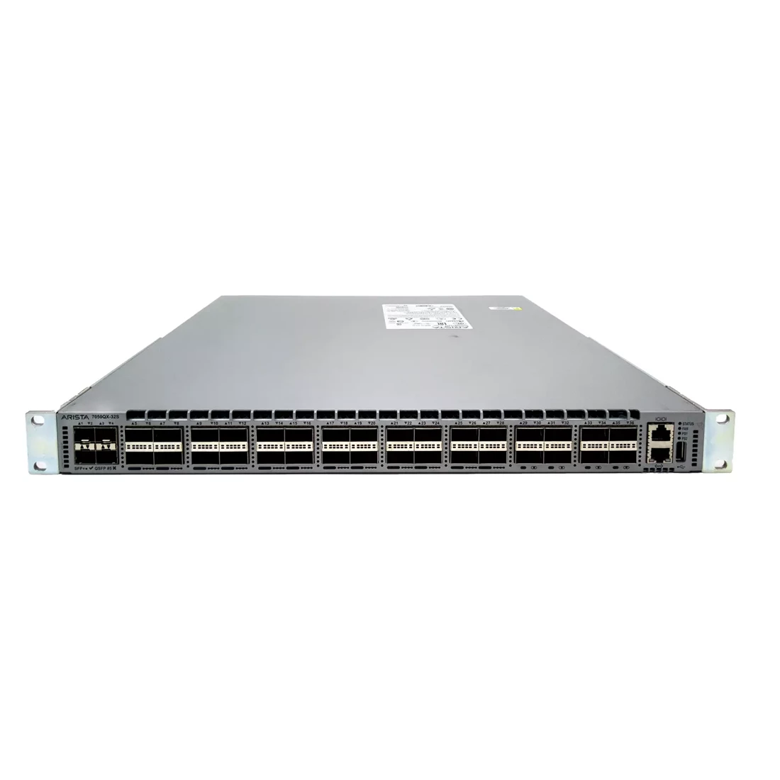 Arista DCS-7050QX-32S-F 32x 40GB QSFP+ 4x 10GB SFP+ Front-to-Back Airflow Switch