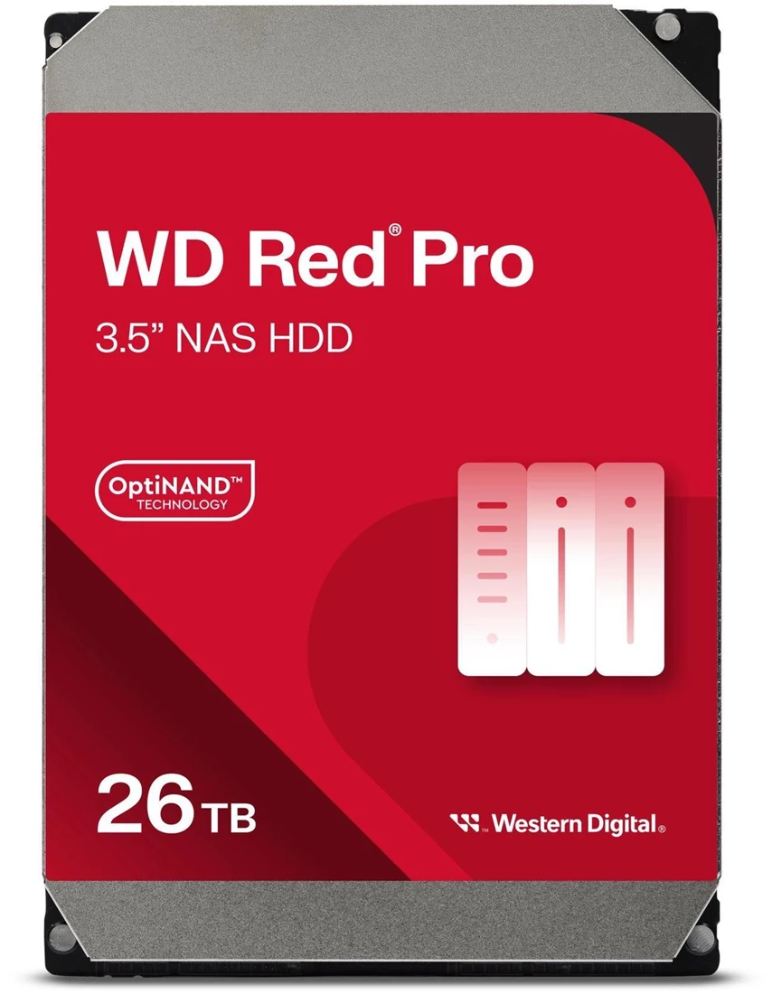 WD Red Pro NAS WD260KFGX 26TB 7200 RPM SATA 6Gb/s 3.5inch HDD Brand New